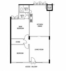 Blk 602 Clementi West Street 1 (Clementi), HDB 3 Rooms #622613751